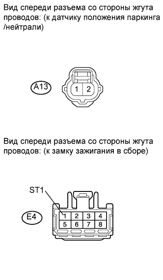 COROLLA, AURIS. ZZE150 ZRE151,152 NDE150.Система Управления Двигателем 1Zr-Fe.Система Sfi.Система Sfi  Сигнальная Цепь Стартера