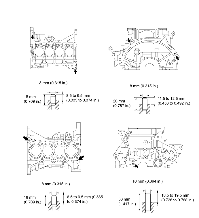 COROLLA, AURIS. ZZE150 ZRE151,152 NDE150.Механическая Часть Двигателя 1Nd-Tv.Двигатель.Блок Цилиндров  Замена