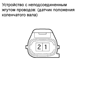 COROLLA, AURIS. ZZE150 ZRE151,152 NDE150.Система Управления Двигателем 4Zz-Fe.Система Sfi.
Dtc
  P0335  Цепь Датчика Положения Коленчатого Вала A