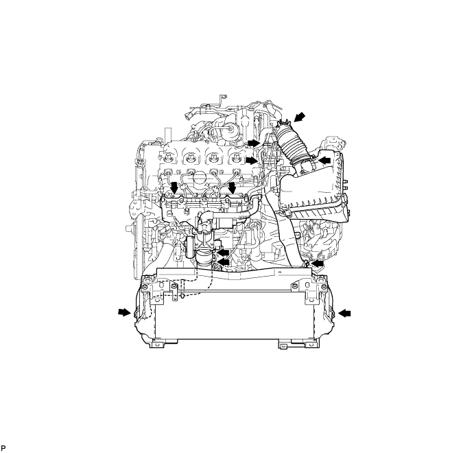 COROLLA, AURIS. ZZE150 ZRE151,152 NDE150.Система Впуска 1Ad-Ftv.Воздухозаборная Система.Воздухозаборная Система  Проверка Без Снятия С Автомобиля