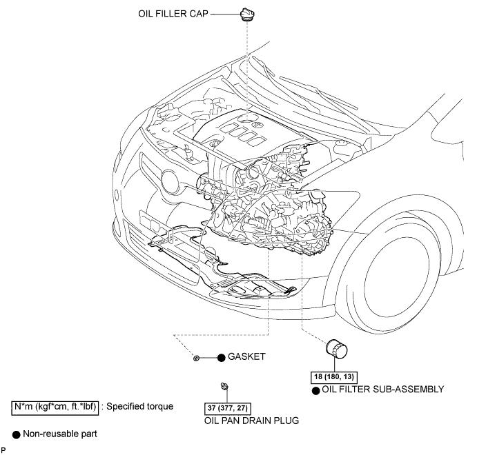 COROLLA, AURIS. ZZE150 ZRE151,152 NDE150.Система Смазки 2Zr-Fe.Система Смазки.Масло И Масляный Фильтр  Узлы И Детали