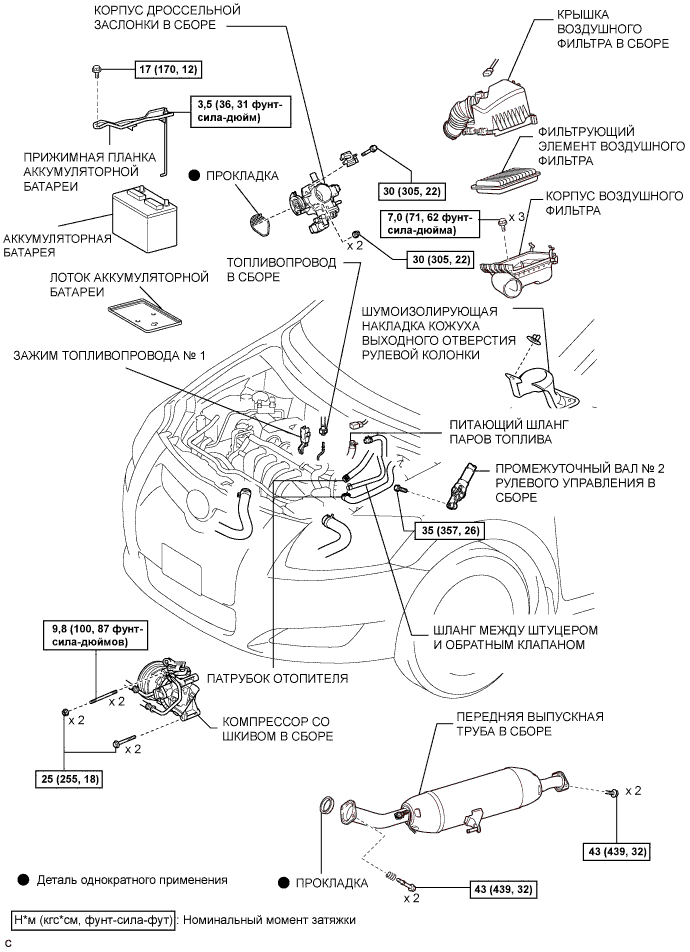COROLLA, AURIS. ZZE150 ZRE151,152 NDE150.Механическая Часть Двигателя 4Zz-Fe.Двигатель.Двигатель В Сборе Узлы И Детали