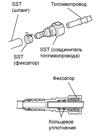 COROLLA, AURIS. ZZE150 ZRE151,152 NDE150.Топливная Система 2Zr-Fe.Топливная Система.Топливная Форсунка  Проверка