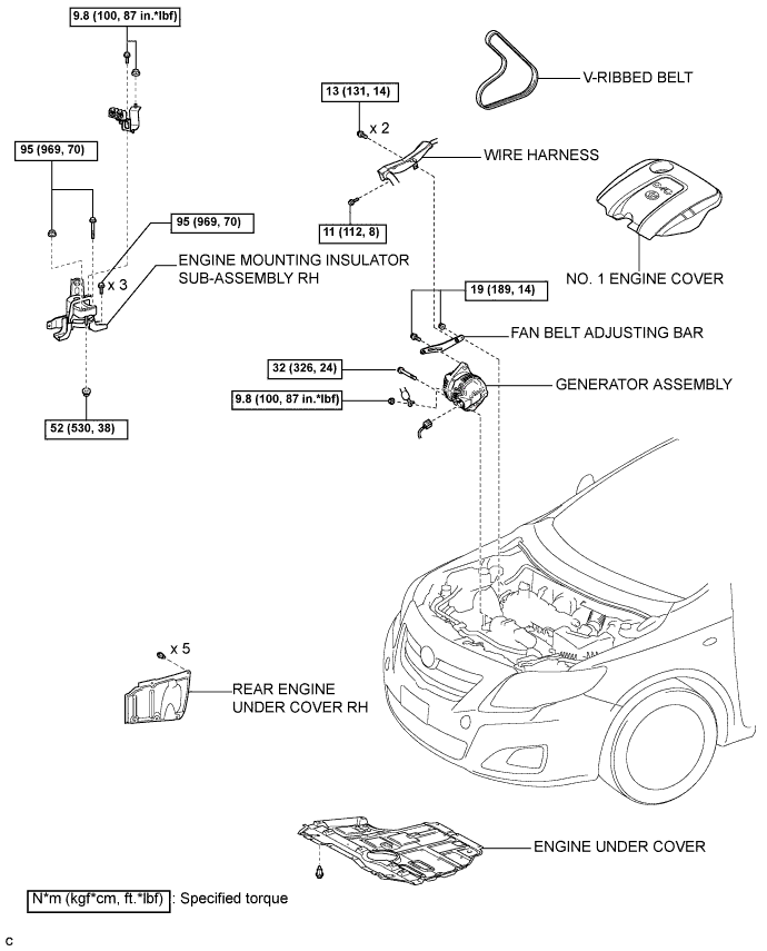COROLLA, AURIS. ZZE150 ZRE151,152 NDE150.Система Смазки 1Nd-Tv.Система Смазки.Масляный Насос  Узлы И Детали