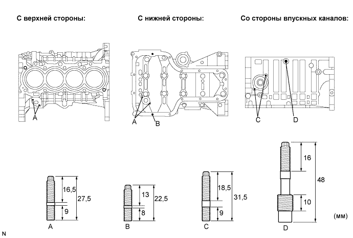 COROLLA, AURIS. ZZE150 ZRE151,152 NDE150.Механическая Часть Двигателя 4Zz-Fe.Двигатель.Блок Цилиндров  Замена