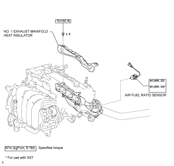 COROLLA, AURIS. ZZE150 ZRE151,152 NDE150.Система Управления Двигателем 2Zr-Fe.Система Sfi.Датчик Состава Топливовоздушной Смеси Узлы И Детали