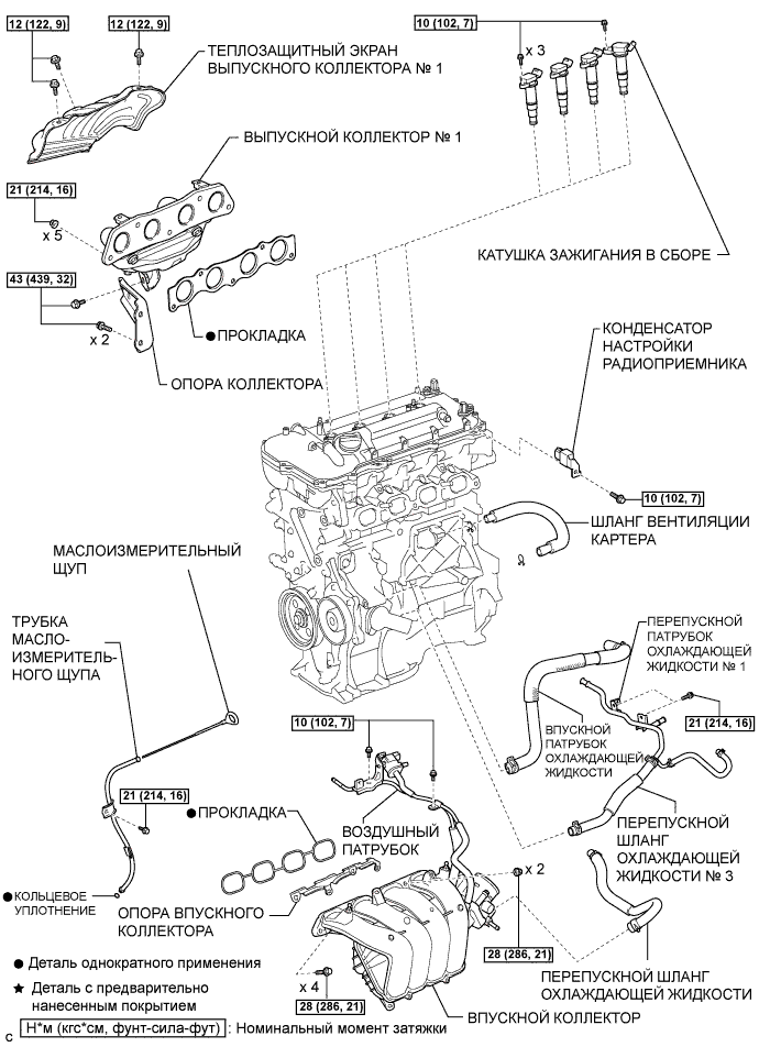 COROLLA, AURIS. ZZE150 ZRE151,152 NDE150.Система Смазки 1Zr-Fe.Система Смазки.Масляный Насос  Узлы И Детали