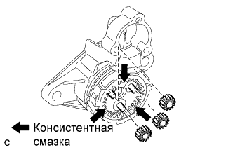 COROLLA, AURIS. ZZE150 ZRE151,152 NDE150.Система Запуска 4Zz-Fe.Система Запуска.Стартер (Изготовление Tmuk, Tmmt)  Повторная Сборка