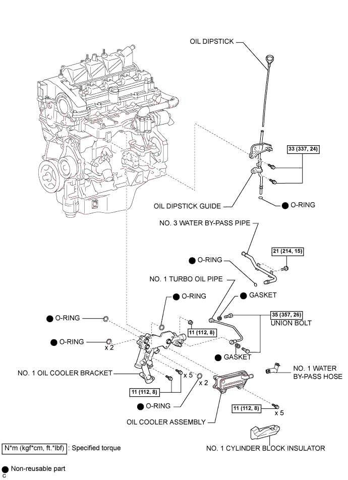 COROLLA, AURIS. ZZE150 ZRE151,152 NDE150.Система Смазки 2Ad-Fhv.Система Смазки.Масляный Радиатор Двигателя  Узлы И Детали