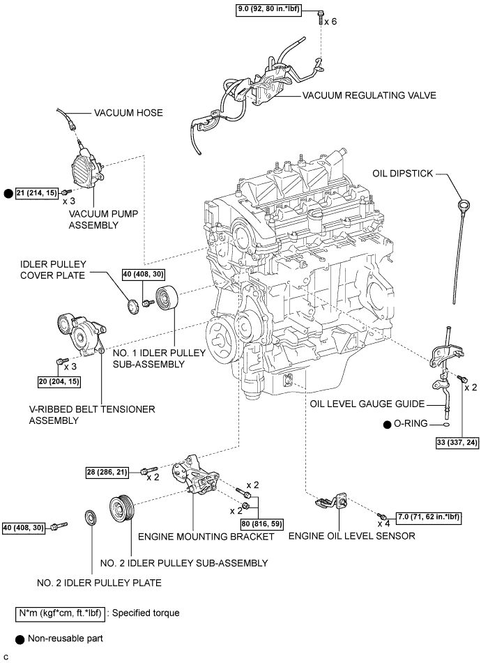 COROLLA, AURIS. ZZE150 ZRE151,152 NDE150.Система Смазки 2Ad-Fhv.Система Смазки.Масляный Насос  Узлы И Детали