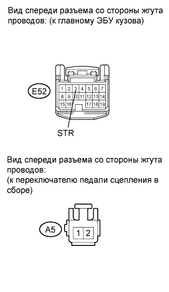 COROLLA, AURIS. ZZE150 ZRE151,152 NDE150.Система Управления Двигателем 1Zr-Fe.Система Sfi.Система Sfi  Цепь Функции Полуавтоматического Запуска Двигателя