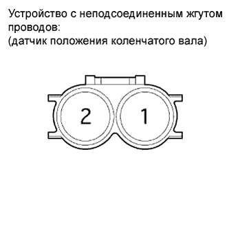 COROLLA, AURIS. ZZE150 ZRE151,152 NDE150.Система Управления Двигателем 2Zr-Fe.Система Sfi.Датчик Положения Коленчатого Вала  Проверка