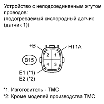 COROLLA, AURIS. ZZE150 ZRE151,152 NDE150.Система Управления Двигателем 1Zr-Fe.Система Sfi.
Dtc
  P0031  Слабый Ток В Цепи Управления Подогревателем Кислородного Датчика (Датчик 1 Ряда 1)