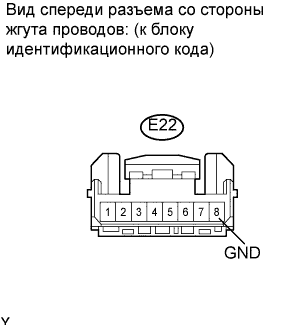 COROLLA, AURIS. ZZE150 ZRE151,152 NDE150.Иммобилайзер Двигателя.Иммобилайзер Двигателя (Для Моделей С Системой Посадки И Запуска).Иммобилайзер Двигателя (Для Моделей С Системой Посадки И Запуска)  Цепь Питания Блока Идентификационного Кода