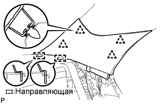 COROLLA, AURIS. ZZE150 ZRE151,152 NDE150.Дополнительная Система (Пассивной) Безопасности.Система Подушек Безопасности.Подушка Безопасности Занавесочного Типа В Сборе (Для Моделей С Кузовом Типа Седан)  Снятие