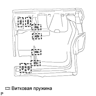 COROLLA, AURIS. ZZE150 ZRE151,152 NDE150.Ремни Безопасности.Контрольная Лампа Ремня Безопасности Переднего Пассажира (Для Моделей С Кузовом Типа 