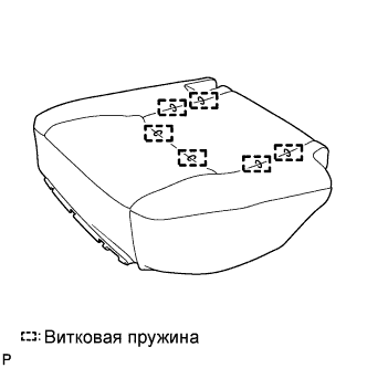 COROLLA, AURIS. ZZE150 ZRE151,152 NDE150.Сиденье.Система Подогрева Сидений.Левое Заднее Сиденье В Сборе (Для Моделей С Кузовом Типа Хэтчбэк)  Разборка