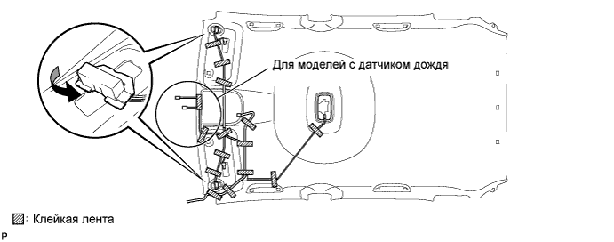 COROLLA, AURIS. ZZE150 ZRE151,152 NDE150.Внутреннее Оборудование Автомобиля.Обивка Крыши (Для Моделей С Кузовом Типа 