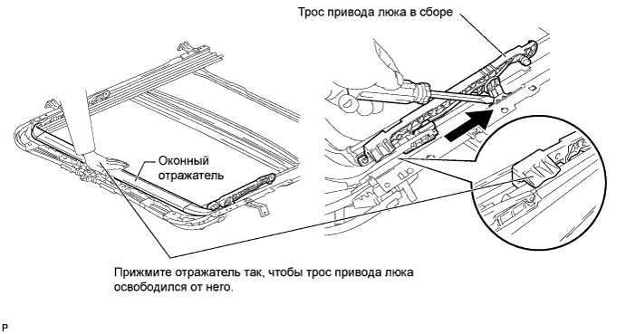COROLLA, AURIS. ZZE150 ZRE151,152 NDE150.Люк.Система Люка.Кожух Люка (Для 5-Дверных Моделей С Кузовом Типа Хэтчбэк)  Разборка