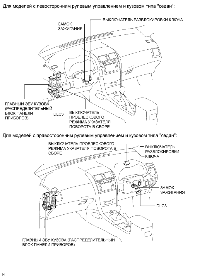 COROLLA, AURIS. ZZE150 ZRE151,152 NDE150.Дверной Замок.Система Управления Замками Дверей (Для Моделей С Кузовом Типа