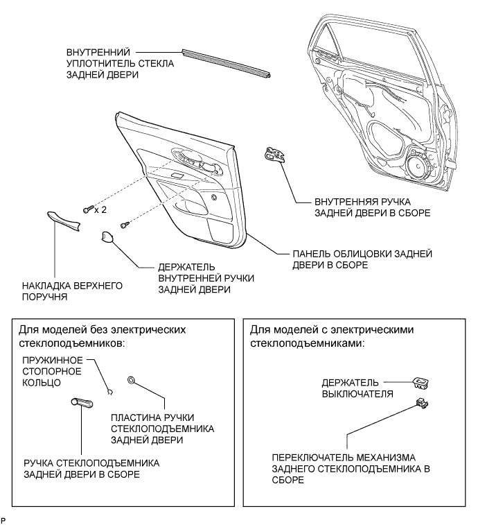 COROLLA, AURIS. ZZE150 ZRE151,152 NDE150.Капот Двигателя Двери.Электрическая Система Управления Дверью Багажного Отделения С Помощью Наружной Ручки (Для Моделей С Кузовом Типа