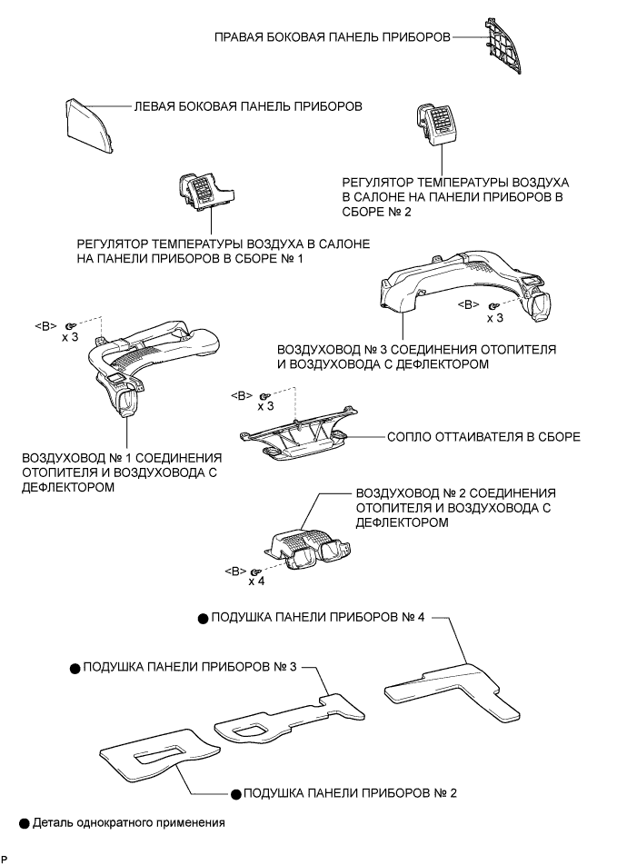 COROLLA, AURIS. ZZE150 ZRE151,152 NDE150.Панель Приборов.Верхняя Панель Приборов (Для Моделей С Кузовом Типа