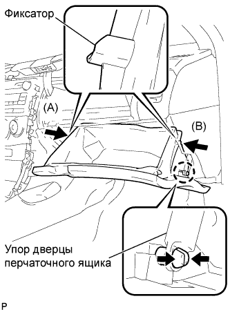 COROLLA, AURIS. ZZE150 ZRE151,152 NDE150.Кондиционирование Воздуха.Система Кондиционирования (Для Автоматического Кондиционера).Передний Датчик Температуры Испарителя (Для Моделей С Кузовом Типа Седан)  Установка