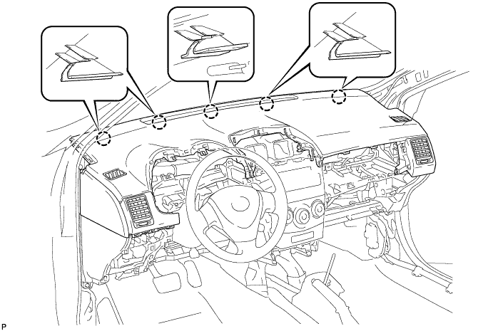 COROLLA, AURIS. ZZE150 ZRE151,152 NDE150.Дополнительная Система (Пассивной) Безопасности.Система Подушек Безопасности.Подушка Безопасности Занавесочного Типа В Сборе (Для Моделей С Кузовом Типа Седан)  Снятие
