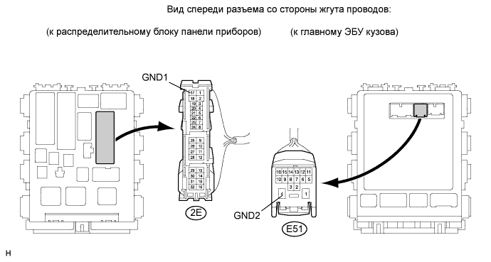 COROLLA, AURIS. ZZE150 ZRE151,152 NDE150.Система Запуска 1Ad-Ftv.Система Запуска.Система Посадки И Запуска  Не Изменяется Режим Работы Источника Питания– Питание Не Включается (Acc)
