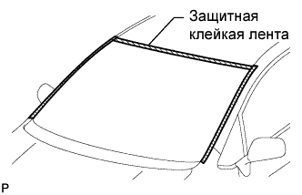 COROLLA, AURIS. ZZE150 ZRE151,152 NDE150.Ветровое Стекло Оконные Стекла.Система Управления Электрическими Стеклоподъемниками.Ветровое Стекло (Для 5-Дверных Моделей С Кузовом Типа Хэтчбэк)  Снятие