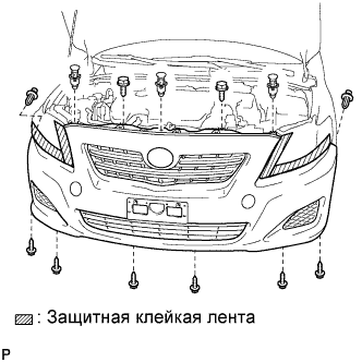COROLLA, AURIS. ZZE150 ZRE151,152 NDE150.Система Охлаждения 4Zz-Fe.Система Охлаждения.Радиатор  Снятие