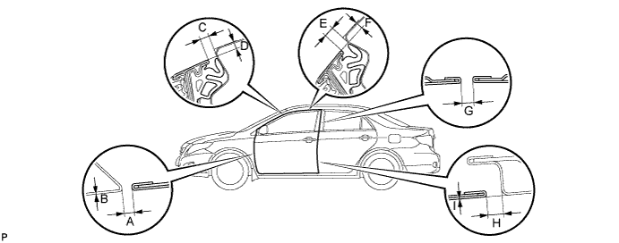 COROLLA, AURIS. ZZE150 ZRE151,152 NDE150.Капот Двигателя Двери.Электрическая Система Управления Дверью Багажного Отделения С Помощью Наружной Ручки (Для Моделей С Кузовом Типа 