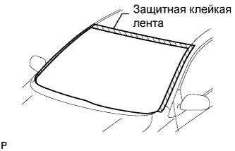 COROLLA, AURIS. ZZE150 ZRE151,152 NDE150.Ветровое Стекло Оконные Стекла.Система Управления Электрическими Стеклоподъемниками.Ветровое Стекло (Для Моделей С Кузовом Типа Седан)  Снятие