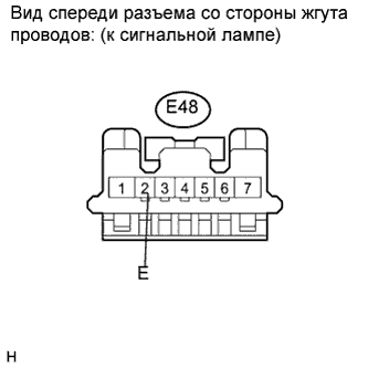 COROLLA, AURIS. ZZE150 ZRE151,152 NDE150.Иммобилайзер Двигателя.Иммобилайзер Двигателя (Для Моделей С Системой Посадки И Запуска).Иммобилайзер Двигателя (Для Моделей С Системой Посадки И Запуска)  Цепь Контрольной Лампы Безопасности