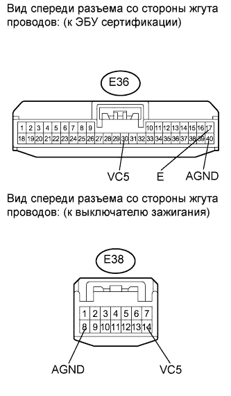 COROLLA, AURIS. ZZE150 ZRE151,152 NDE150.Иммобилайзер Двигателя.Иммобилайзер Двигателя (Для Моделей С Системой Посадки И Запуска).
Dtc
  B278A  Короткое Замыкание На Gnd В Цепи Питания Системы Иммобилайзера