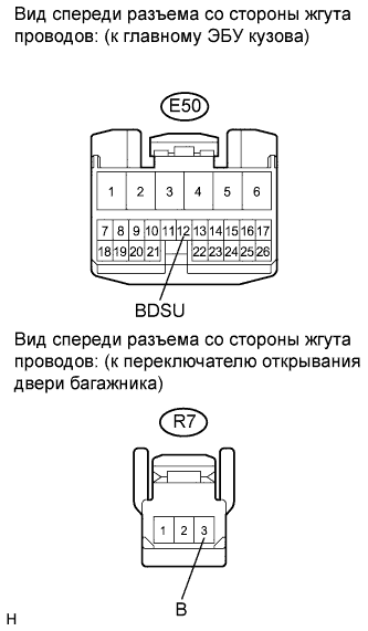 COROLLA, AURIS. ZZE150 ZRE151,152 NDE150.Капот Двигателя Двери.Электрическая Система Управления Дверью Багажного Отделения С Помощью Наружной Ручки (Для Моделей С Кузовом Типа 