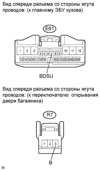 COROLLA, AURIS. ZZE150 ZRE151,152 NDE150.Капот Двигателя Двери.Электрическая Система Управления Дверью Багажного Отделения С Помощью Наружной Ручки (Для Моделей С Кузовом Типа 