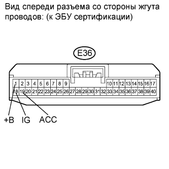 COROLLA, AURIS. ZZE150 ZRE151,152 NDE150.Иммобилайзер Двигателя.Иммобилайзер Двигателя (Для Моделей С Системой Посадки И Запуска).Иммобилайзер Двигателя (Для Моделей С Системой Посадки И Запуска)  Цепь Питания Эбу Сертификации