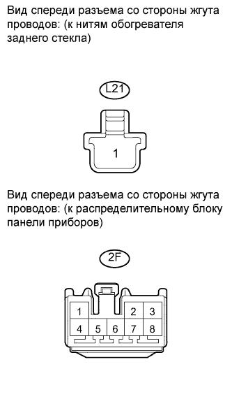 COROLLA, AURIS. ZZE150 ZRE151,152 NDE150.Ветровое Стекло Оконные Стекла.Система Управления Электрическими Стеклоподъемниками.Система Обогревателей Стекол (Для Моделей С Автоматическим Кондиционером)  Система Обогревателя Заднего Стекла Не Работает