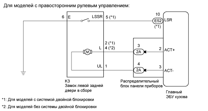 COROLLA, AURIS. ZZE150 ZRE151,152 NDE150.Дверной Замок.Система Управления Замками Дверей (Для Моделей С Кузовом Типа 