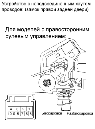 COROLLA, AURIS. ZZE150 ZRE151,152 NDE150.Дверной Замок.Система Управления Замками Дверей (Для Моделей С Кузовом Типа 