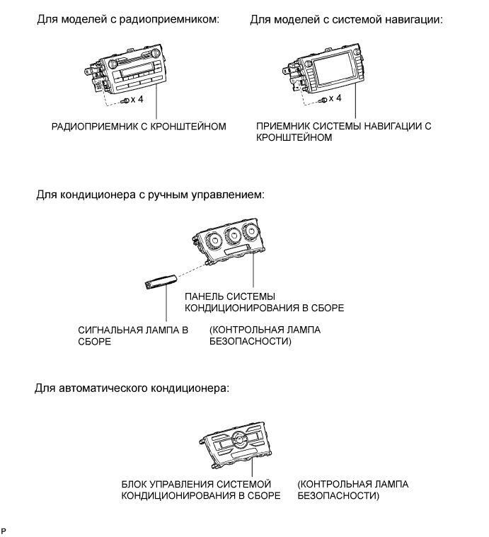 COROLLA, AURIS. ZZE150 ZRE151,152 NDE150.Устройства Противоугонной Системы.Противоугонная Система.Контрольная Лампа Безопасности В Сборе (Для Моделей С Кузовом Типа Хэтчбэк) Узлы И Детали