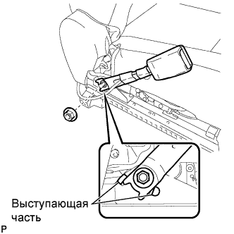 COROLLA, AURIS. ZZE150 ZRE151,152 NDE150.Ремни Безопасности.Контрольная Лампа Ремня Безопасности Переднего Пассажира (Для Моделей С Кузовом Типа 