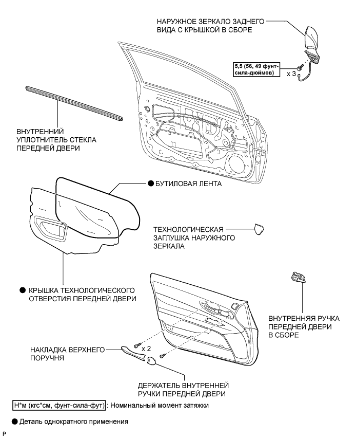 COROLLA, AURIS. ZZE150 ZRE151,152 NDE150.Наружное Оборудование Автомобиля.Передний Бампер (Для Моделей С Кузовом Типа