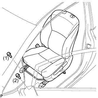 COROLLA, AURIS. ZZE150 ZRE151,152 NDE150.Дополнительная Система (Пассивной) Безопасности.Система Подушек Безопасности.Подушка Безопасности Занавесочного Типа В Сборе (Для 3-Дверной Модели С Кузовом Типа Хэтчбэк)  Установка