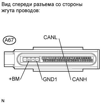 COROLLA, AURIS. ZZE150 ZRE151,152 NDE150.Передача Данных Can.Система Передачи Данных Can.Система Передачи Данных Can  Контакты Эбу