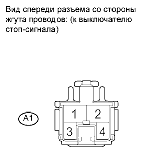 COROLLA, AURIS. ZZE150 ZRE151,152 NDE150.Управление Тормозами.Антиблокировочная Система Тормозов (Для Моделей Производства Тмс С Двигателем Серии Zr, 4Zz-Fe).
Dtc
  C1249/49  Обрыв В Цепи Выключателя Стоп-Сигналов