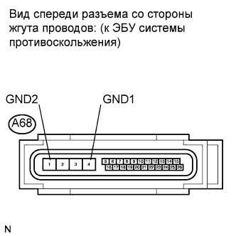 COROLLA, AURIS. ZZE150 ZRE151,152 NDE150.Управление Тормозами.Антиблокировочная Система Тормозов (Для Моделей Производства Тмс С Двигателем Серии Zr, 4Zz-Fe).Антиблокировочная Система Тормозов (Изготовление Tmuk, Tmmt)  Контрольная Лампа Состояния Тормозной Системы Остается Включенной