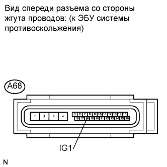COROLLA, AURIS. ZZE150 ZRE151,152 NDE150.Управление Тормозами.Антиблокировочная Система Тормозов (Для Моделей Производства Тмс С Двигателем Серии Zr, 4Zz-Fe).Антиблокировочная Система Тормозов (Изготовление Tmuk, Tmmt)  Контрольная Лампа Состояния Тормозной Системы Остается Включенной