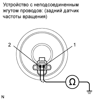 COROLLA, AURIS. ZZE150 ZRE151,152 NDE150.Управление Тормозами.Антиблокировочная Система Тормозов (Для Моделей Производства Тмс С Двигателем Серии Zr, 4Zz-Fe).
Dtc
  C0210/33  Неисправность В Цепи Правого Заднего Датчика Частоты Вращения